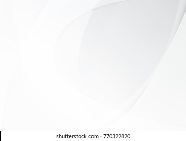 Abstract white and gray color technology modern background design vector Illustration