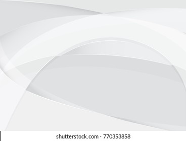 Abstract white and gray color technology modern background design vector Illustration