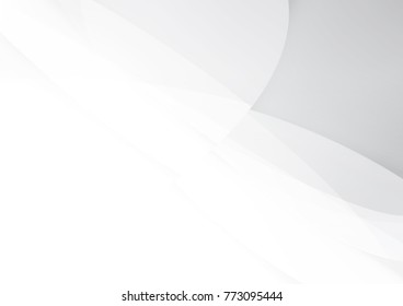 Abstract white and gray color technology modern background design vector Illustration