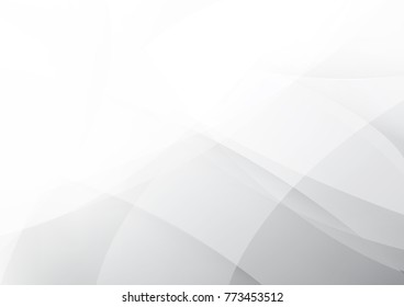 Abstract white and gray color technology modern background design vector Illustration