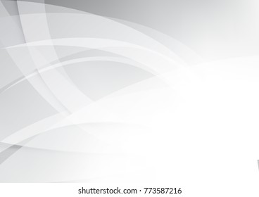 Abstract white and gray color technology modern background design vector Illustration