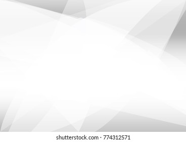 Abstract white and gray color technology modern background design vector Illustration