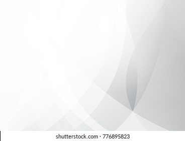 Abstract white and gray color technology modern background design vector Illustration