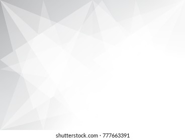 Abstract white and gray color technology modern background design vector Illustration