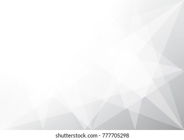Abstract white and gray color technology modern background design vector Illustration