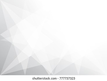 Abstract white and gray color technology modern background design vector Illustration