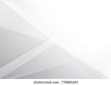 Abstract white and gray color technology modern background design vector Illustration