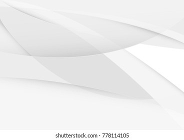 Abstract white and gray color technology modern background design vector Illustration