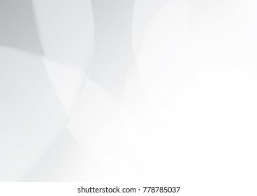 Abstract white and gray color technology modern background design vector Illustration