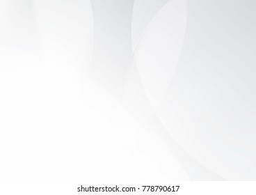 Abstract white and gray color technology modern background design vector Illustration
