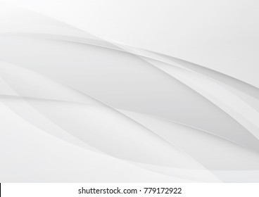 Abstract white and gray color technology modern background design vector Illustration