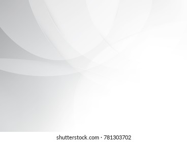 Abstract white and gray color technology modern background design vector Illustration