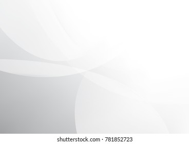 Abstract white and gray color technology modern background design vector Illustration