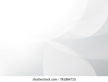 Abstract white and gray color technology modern background design vector Illustration