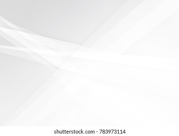 Abstract white and gray color technology modern background design vector Illustration