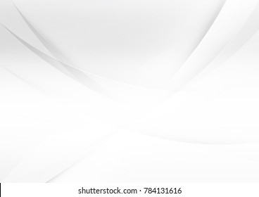 Abstract white and gray color technology modern background design vector Illustration