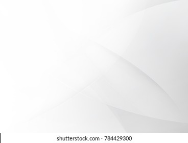 Abstract white and gray color technology modern background design vector Illustration