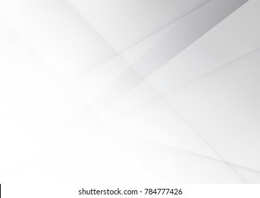 Abstract white and gray color technology modern background design vector Illustration