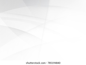 Abstract white and gray color technology modern background design vector Illustration