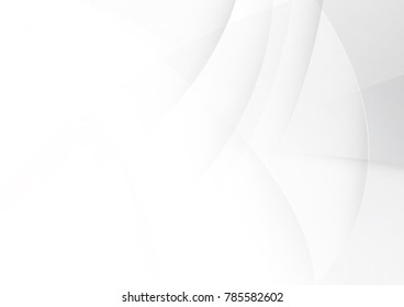 Abstract white and gray color technology modern background design vector Illustration