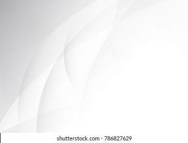 Abstract white and gray color technology modern background design vector Illustration
