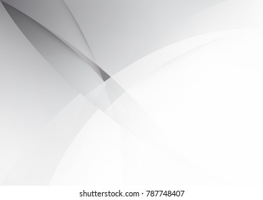 Abstract white and gray color technology modern background design vector Illustration
