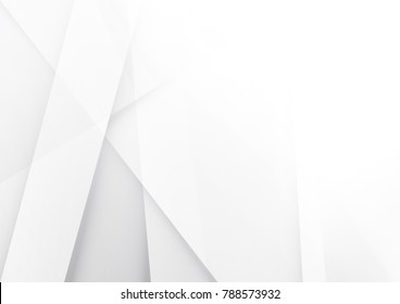 Tecnología de color gris y blanco diseño de fondo moderno vectorial Ilustración