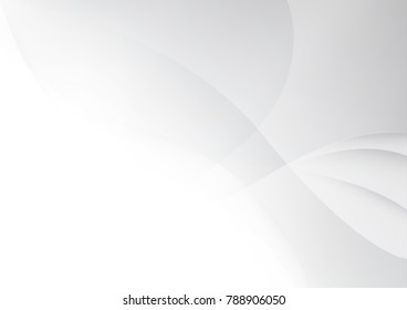 Abstract white and gray color technology modern background design vector Illustration