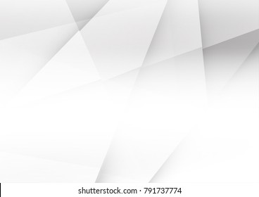 Abstract white and gray color technology modern background design vector Illustration