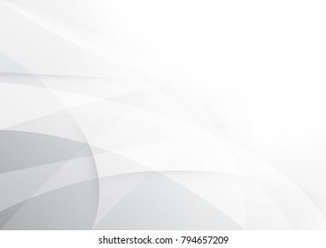 Abstract white and gray color technology modern background design vector Illustration