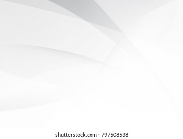 Abstract white and gray color technology modern background design vector Illustration