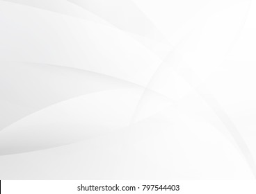 Abstract white and gray color technology modern background design vector Illustration