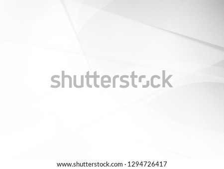 Abstract white and gray color technology modern background design vector Illustration.