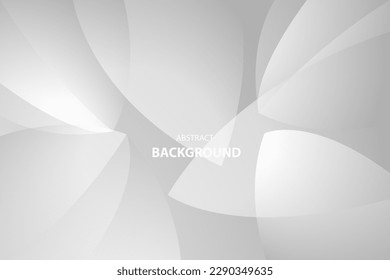 Abstract white and gray curve background. texture white pattern. vector illustration