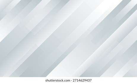 Fondo Abstractas de rayas diagonales blancas y grises, Fondo de pantalla dinámico moderno, diseño de gradiente geométrico limpio para anuncios de negocios, Plantilla corporativa, Anuncio, presentación, Sitio web y más