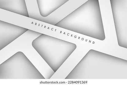 Resumen del fondo de la línea de la dimensión gris blanca. vector eps10