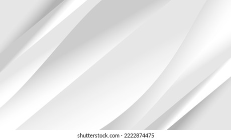 Resumen de fondo blanco y gris elegante