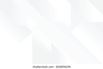Abstract white and gray geometric