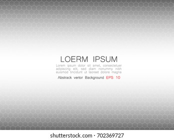 Abstract white and gray geometric background, Creative Design Templates.