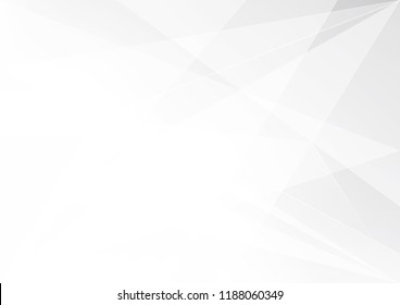 Abstract White and gray geometric color technology modern background design vector Illustration