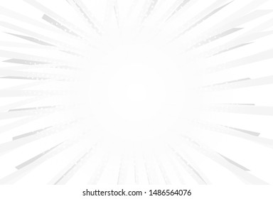 Abstract white and gray gradient background. Halftone line and dots design background. - vector
