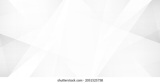 Abstract white and gray gradient background. Modern simple geometric pattern creative design with space for your text. Suit for poster, cover, banner, template, flyer, brochure, presentation, website