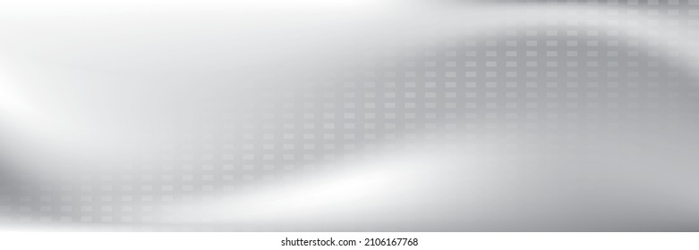 Abstract white and gray gradient background with geometric recangle shape. Vector illustration.