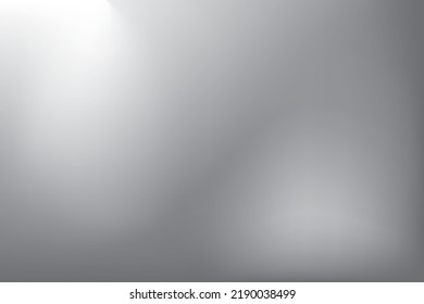 Resumen de fondo blanco y gradiente gris. Ilustración vectorial.