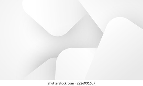 Abstract white and gray gradient background. Halftone waves design background.