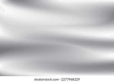 Abstract white and gray gradient background. Vector illustration.