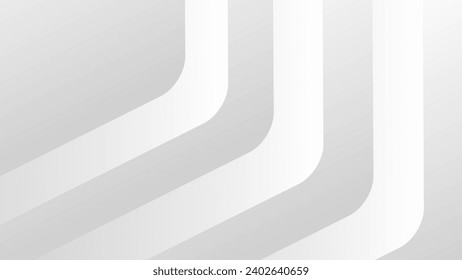 Abstract white and gray gradient background. geometric modern design with copy space, vector illustration. eps 10.