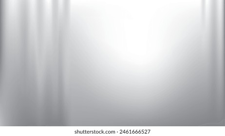 Abstract white and gray gradient  background. Vector illustration.