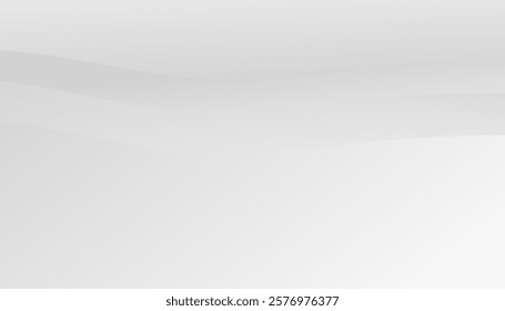 Abstract white and gray gradient background.  It is suitable for posters, flyers, websites, covers, banners, advertising
