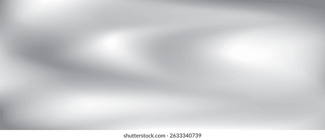 Fundo de gradiente branco e cinza abstrato. Ilustração vetorial.